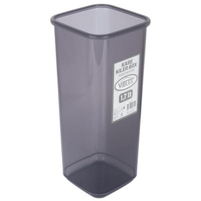Контейнер для сипучих Violet House 0311 Transparent Black  1.7 л  (6859647)