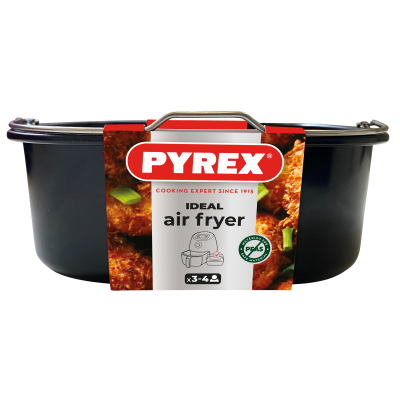 Форма для запікання Pyrex AirFryer, 22х21х7.5 см (1.9 л) (7263055) Форма для запікання Pyrex AirFryer, 22х21х7.5 см (1.9 л) (7263055)