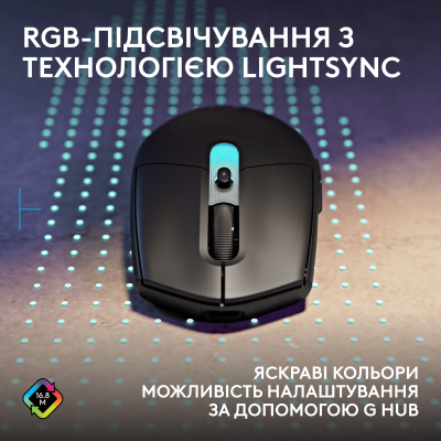 Миша Logitech G305 X SUPERLIGHT Black (910-007739) (7285519) Миша Logitech G305 X SUPERLIGHT Black (910-007739) (7285519)