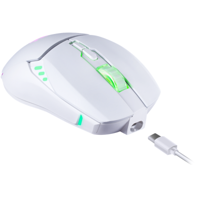 Миша Defender Stix GM-009 White (52009) (6972017)