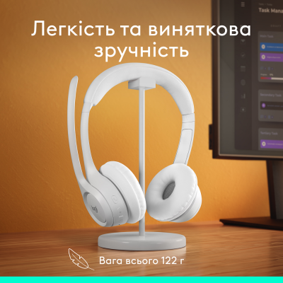 Гарнітура Logitech Zone 300 Wireless Headset BT White (981-001417) (6996323) Гарнітура Logitech Zone 300 Wireless Headset BT White (981-001417) (6996323)
