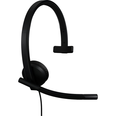 Гарнітура Logitech H570e Corded Mono BLACK-USB-C (981-001427) (7095237)