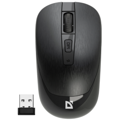 Миша Defender Wave MM-995 Wireless BLACK (52995) (6918379)