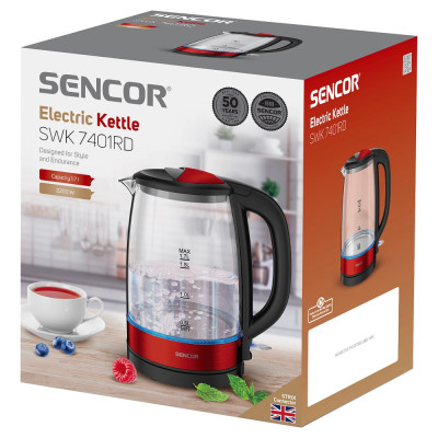 Електрочайник Sencor SWK 7401RD (6924116) Електрочайник Sencor SWK 7401RD (6924116)