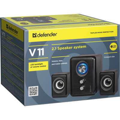 Акустика Defender V11 11 Вт 2.1 system, USB (65111) (6505060) Акустика Defender V11 11 Вт 2.1 system, USB (65111) (6505060)