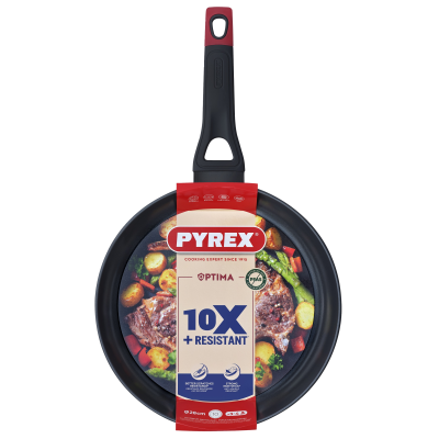Сковорода Pyrex Optima 28 см, класична (7120922) Сковорода Pyrex Optima 28 см, класична (7120922)