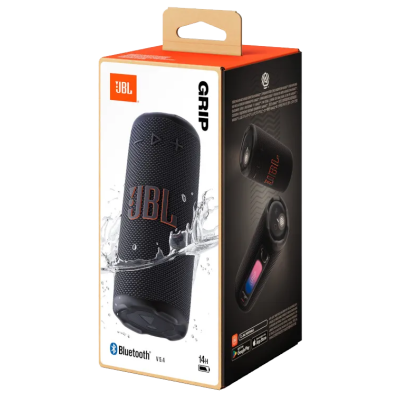 Портативна акустика JBL Grip Black (JBLGRIPBLK) (7163524)