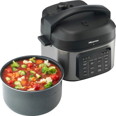 Мультиварка-скороварка Hisense HMC6SBK (7051690) Мультиварка-скороварка Hisense HMC6SBK (7051690)