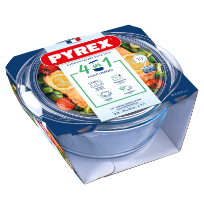 Каструля з кришкою Pyrex, 2.1 л (7092307) Каструля з кришкою Pyrex, 2.1 л (7092307)