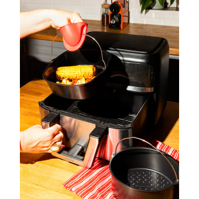 Форма для запікання Pyrex AirFryer, 22х21х7.5 см (1.9 л) (7263055) Форма для запікання Pyrex AirFryer, 22х21х7.5 см (1.9 л) (7263055)