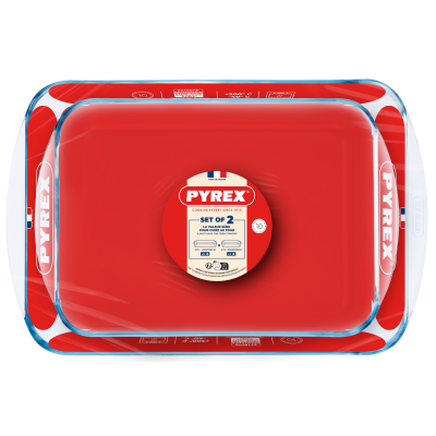 Набір форм для запікання Pyrex, 2 предмети (7054301) Набір форм для запікання Pyrex, 2 предмети (7054301)