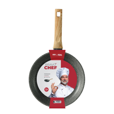 Сковорода Bravo Chef глибока 24 см (7133019) Сковорода Bravo Chef глибока 24 см (7133019)
