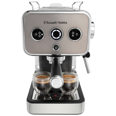 Кавоварка еспрессо Russell Hobbs 26452-56 Distinctions Titanium (6899417) Кавоварка еспрессо Russell Hobbs 26452-56 Distinctions Titanium (6899417)