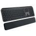 Клавіатура Logitech MX Keys S, Wireless, Plus Palmrest, Graphite (L920-011589) (6921794)
