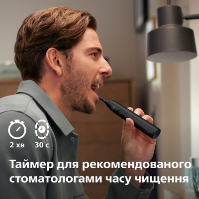 Зубна електрощітка Philips HX7101/02 Sonicare 5300 Black (7125708) Зубна електрощітка Philips HX7101/02 Sonicare 5300 Black (7125708)