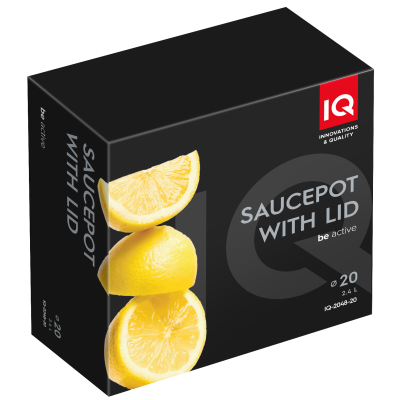 Каструля IQ Be Active (2.4 л) 20 см (6996305) Каструля IQ Be Active (2.4 л) 20 см (6996305)