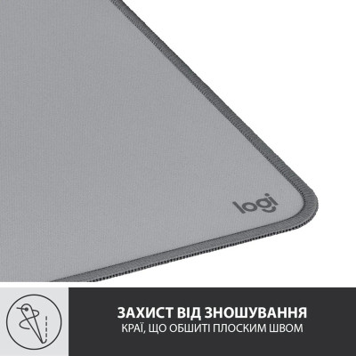 Килимок для мишi Logitech Desk Mat Studio Series Mid Grey (956-000052) (6794336) Килимок для мишi Logitech Desk Mat Studio Series Mid Grey (956-000052) (6794336)