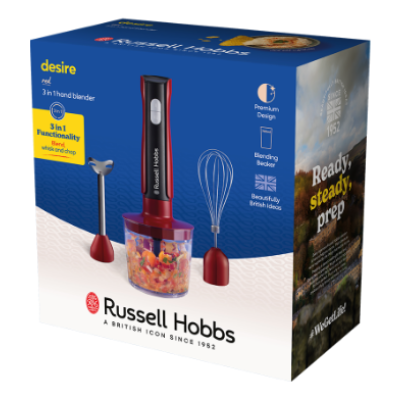 Занурювальний блендер Russell Hobbs 27140-56 Desire 3 in 1 Hand Blender (7030807) Занурювальний блендер Russell Hobbs 27140-56 Desire 3 in 1 Hand Blender (7030807)