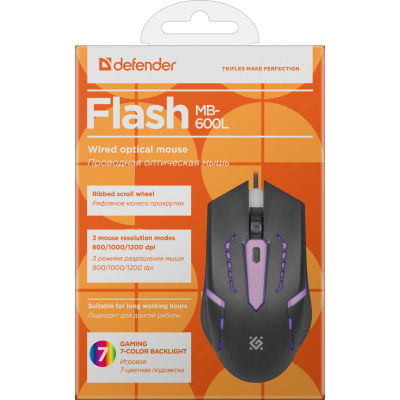 Миша Defender Flash MB-600L (52600) (6462787)
