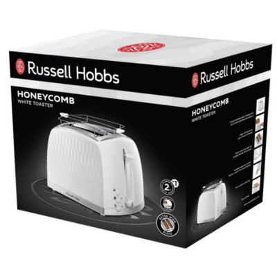 Тостер Russell Hobbs 26060-56 Honeycomb White (6651552) Тостер Russell Hobbs 26060-56 Honeycomb White (6651552)