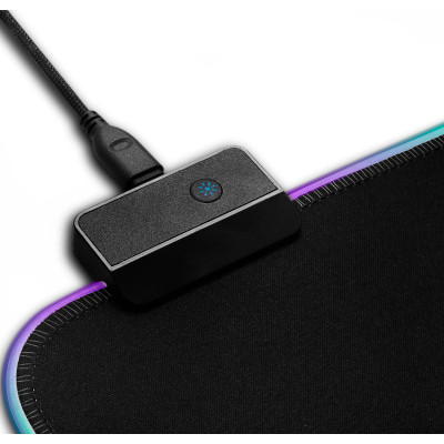Килимок для мишi Yenkee YPM 3006 Gaming RGB pad WARP (7090583) Килимок для мишi Yenkee YPM 3006 Gaming RGB pad WARP (7090583)