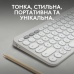 Клавіатура Logitech K380s Pebble Keys 2 Tonal White  (6915630)