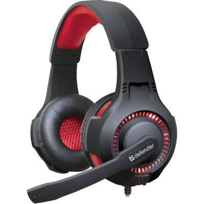 Гарнітура Defender Warhead G-450 Red-Black (64146) (6358195) Гарнітура Defender Warhead G-450 Red-Black (64146) (6358195)