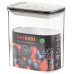Контейнер HEREVIN Canister-Vacuum Lid-White-Black 1.8 л (161184-000) (7077944)