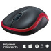 Миша Logitech Wireless Mouse M185 RED - EWR2 (910-002237) (7196815)