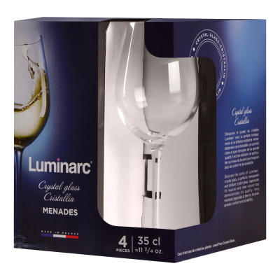 Набір келихів Luminarc Menades, 4х360 мл (6932019) Набір келихів Luminarc Menades, 4х360 мл (6932019)