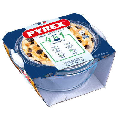 Каструля з кришкою Pyrex, 1.3 л (7092306) Каструля з кришкою Pyrex, 1.3 л (7092306)