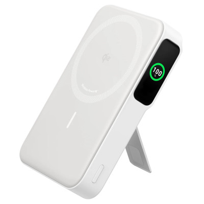 Портативний зарядний пристрій Anker MagGo 10000 mAh Qi2 15W + USB-C PD 27W White (7181286) Портативний зарядний пристрій Anker MagGo 10000 mAh Qi2 15W + USB-C PD 27W White (7181286)
