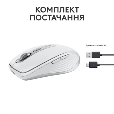 Миша Logitech MX Anywhere 3S Bluetooth Pale Grey (910-006930) (6878952) Миша Logitech MX Anywhere 3S Bluetooth Pale Grey (910-006930) (6878952)