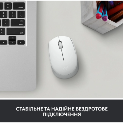 Миша комп'ютерна Logitech M171 Wireless Mouse, White (910-006867) (6857590) Миша комп'ютерна Logitech M171 Wireless Mouse, White (910-006867) (6857590)