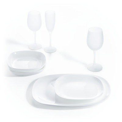 Блюдо Luminarc Sweet Line White (6189992) Блюдо Luminarc Sweet Line White (6189992)