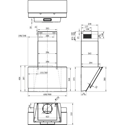 Витяжка Gorenje WHI 649 EXBG (NB60E-L15B7) (6575401) Витяжка Gorenje WHI 649 EXBG (NB60E-L15B7) (6575401)