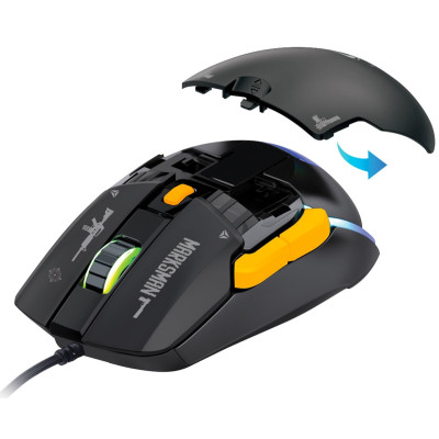 Миша комп'ютерна Yenkee YMS 3600BK MARKSMAN Gaming Mouse Black (7090580) Миша комп'ютерна Yenkee YMS 3600BK MARKSMAN Gaming Mouse Black (7090580)