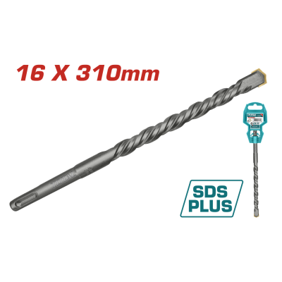 Бур TOTAL TAC311604 SDS plus 16x310мм (7090249)