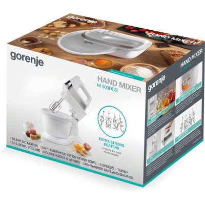 Стаціонарний міксер Gorenje M 500 DCS (739685) (7112063)