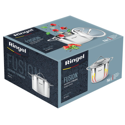 Кастрюля RINGEL Fusion 16 см 1.9л (6733716) Кастрюля RINGEL Fusion 16 см 1.9л (6733716)