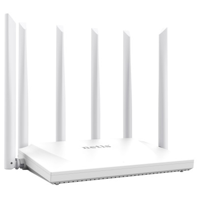 Бездротовий маршрутизатор Netis NC63 AC1200Mbps MU-MIMO Dual Band Gigabit Router (7160686) Бездротовий маршрутизатор Netis NC63 AC1200Mbps MU-MIMO Dual Band Gigabit Router (7160686)