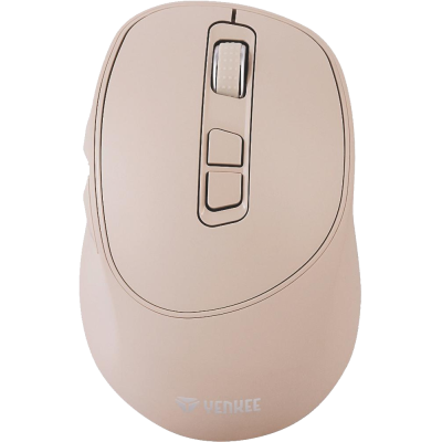 Миша комп'ютерна Yenkee YMS 2080BG WL rechargable mouse SLIDER Beige  (7090570)