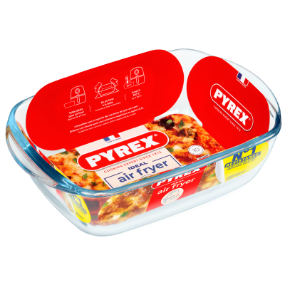 Форма для запікання Pyrex AirFryer, 23x15x6 см (1.2 л) (7150754) Форма для запікання Pyrex AirFryer, 23x15x6 см (1.2 л) (7150754)