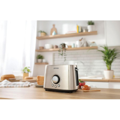 Тостер Gorenje T 1000 E (TA1018A-GS) (6319826) Тостер Gorenje T 1000 E (TA1018A-GS) (6319826)