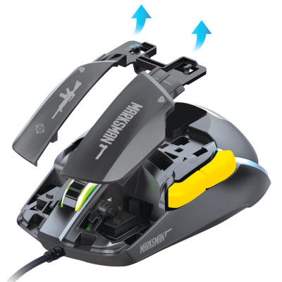 Миша комп'ютерна Yenkee YMS 3600BK MARKSMAN Gaming Mouse Black (7090580) Миша комп'ютерна Yenkee YMS 3600BK MARKSMAN Gaming Mouse Black (7090580)