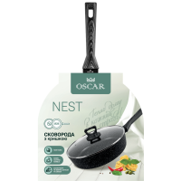 Сковорода з кришкою Oscar Nest, 28 см (6683340) Сковорода з кришкою Oscar Nest, 28 см (6683340)