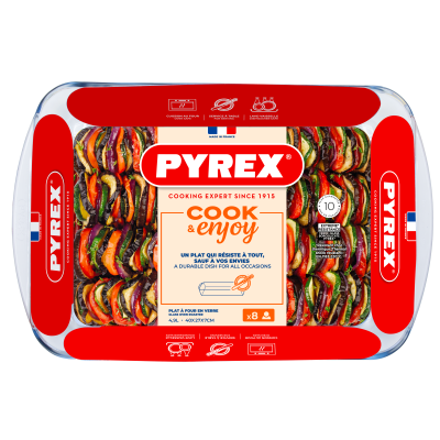 Форма для запікання Pyrex, 40х27х7 см (4.9 л) (7092327) Форма для запікання Pyrex, 40х27х7 см (4.9 л) (7092327)