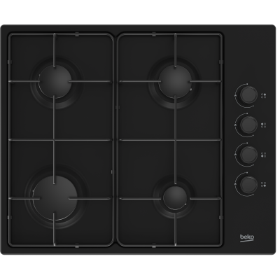 Газова варильна поверхня Beko HIGG 64123 SB (6739347) Газова варильна поверхня Beko HIGG 64123 SB (6739347)