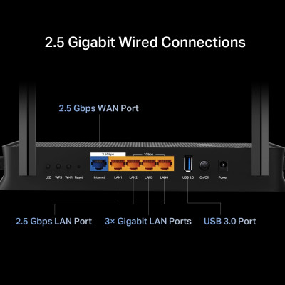 Бездротовий маршрутизатор TP-Link Archer BE230 BE3600 (7228182) Бездротовий маршрутизатор TP-Link Archer BE230 BE3600 (7228182)