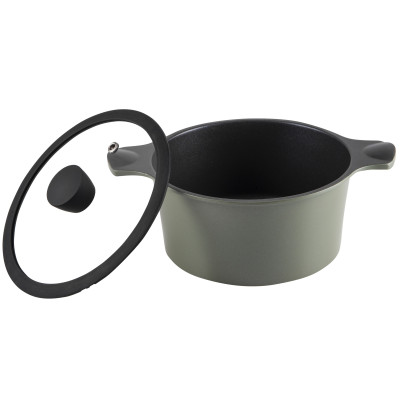 Каструля RINGEL Zitrone Olive (4.2 л) 24 см (6885899) Каструля RINGEL Zitrone Olive (4.2 л) 24 см (6885899)